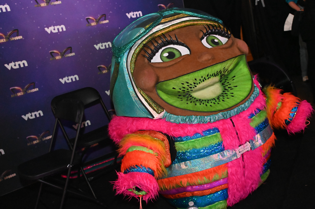 VTM The Masked Singer In Concert backstage in Antwerpen